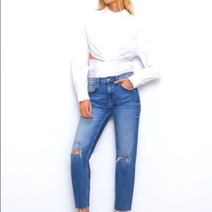 Zara Slim Boyfriend Jeans